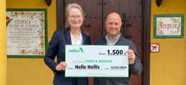 Helle Hollis recauda 1.500€ con su alquiler de coche solidario