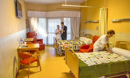 Unidad Hospitalización Asistencial habitación personal