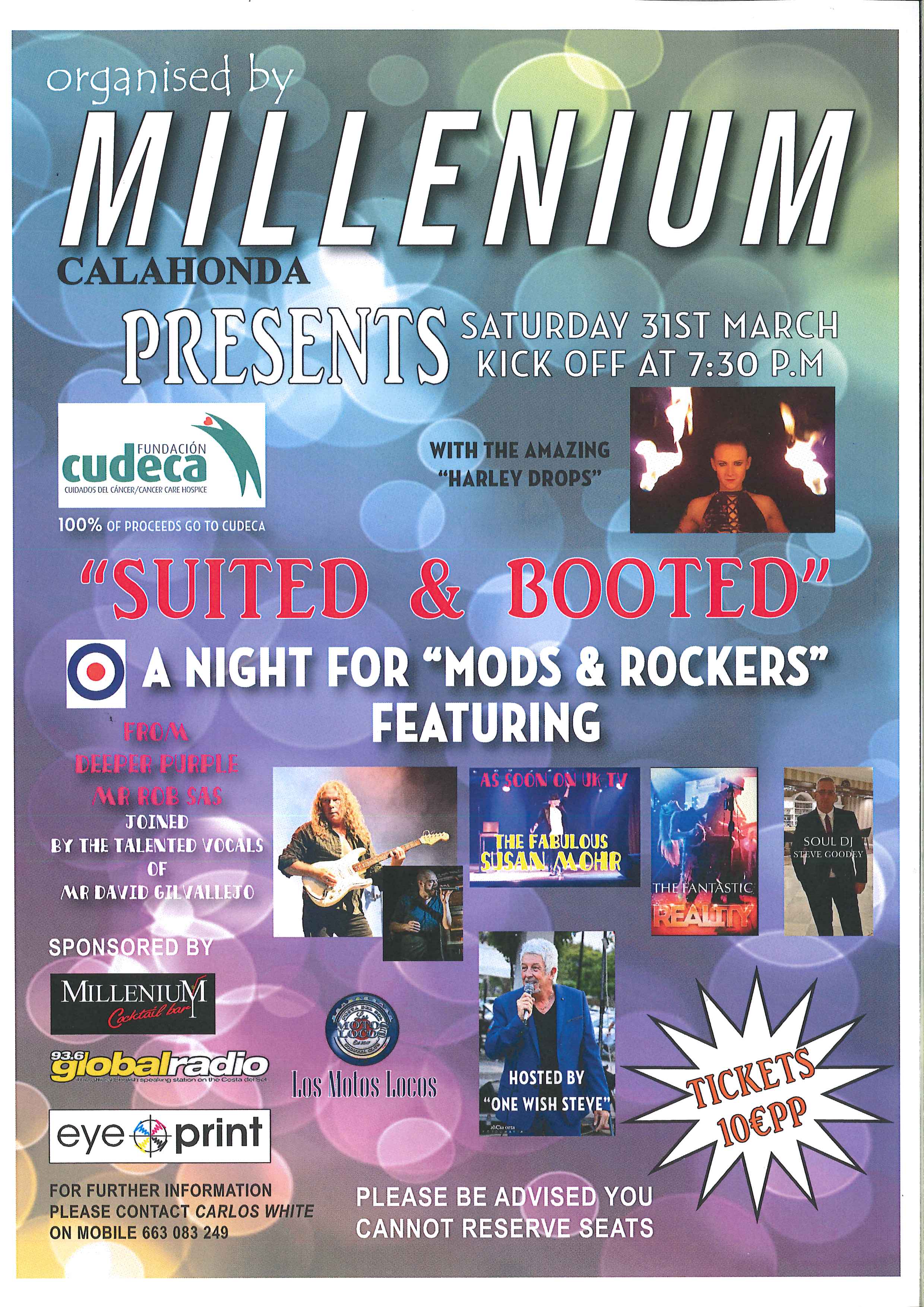 Noche solidaria de Rock en Millenium Bar