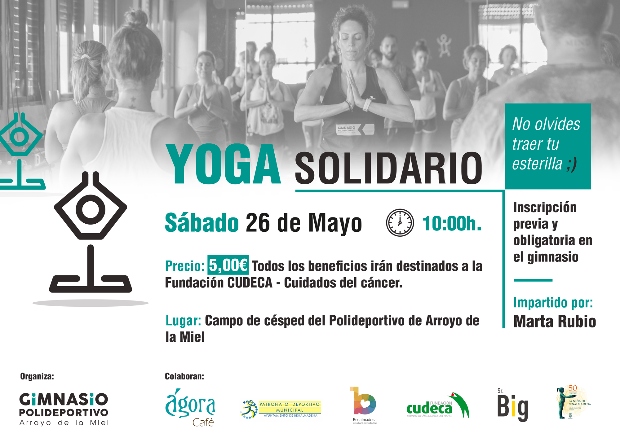 Yoga Solidario por CUDECA