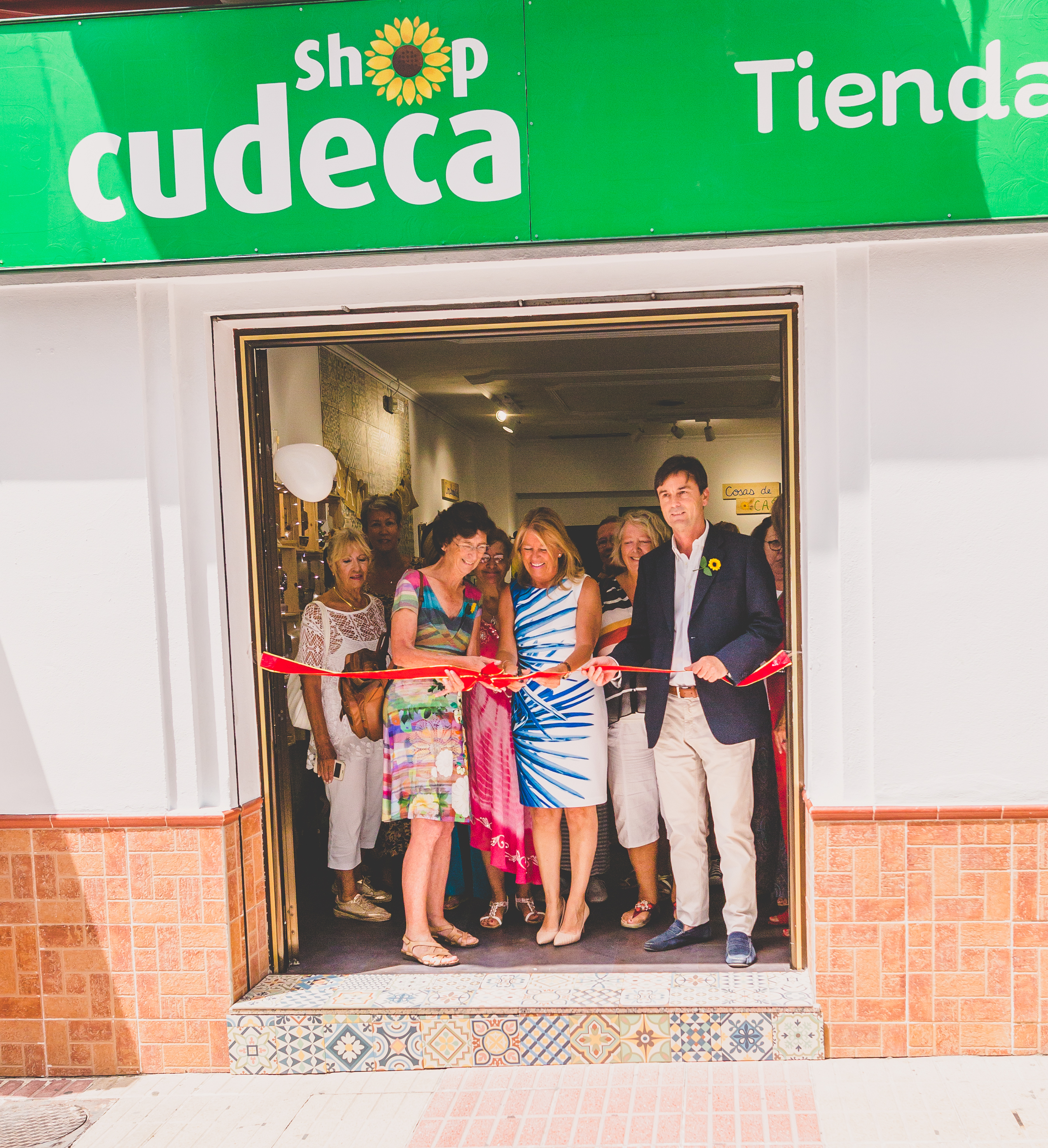 Inauguración nueva tienda Cudeca en San Pedro de Alcántara