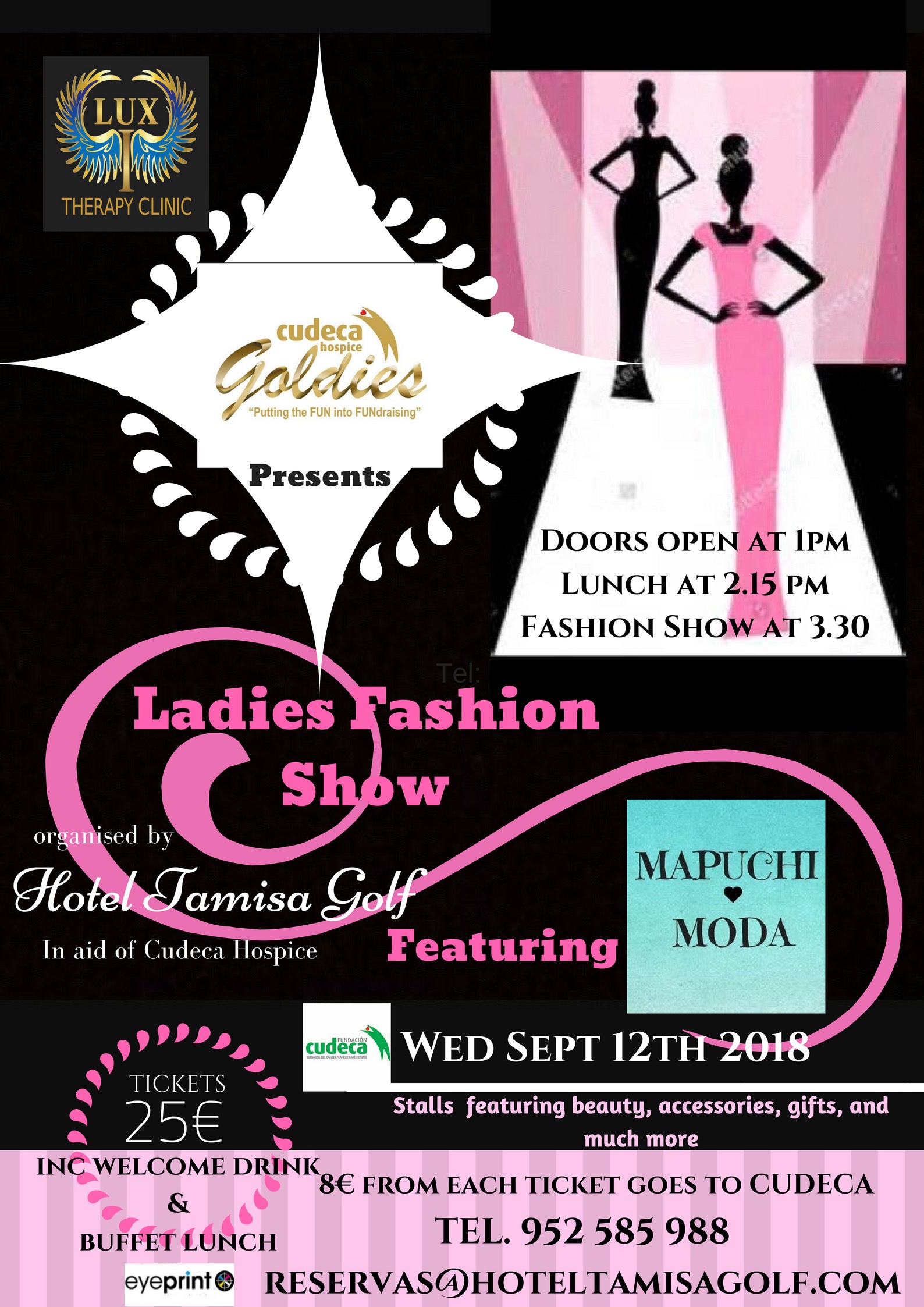 The Cudeca Goldies Ladies Fashion Show at Tamisa Hotel strike again!