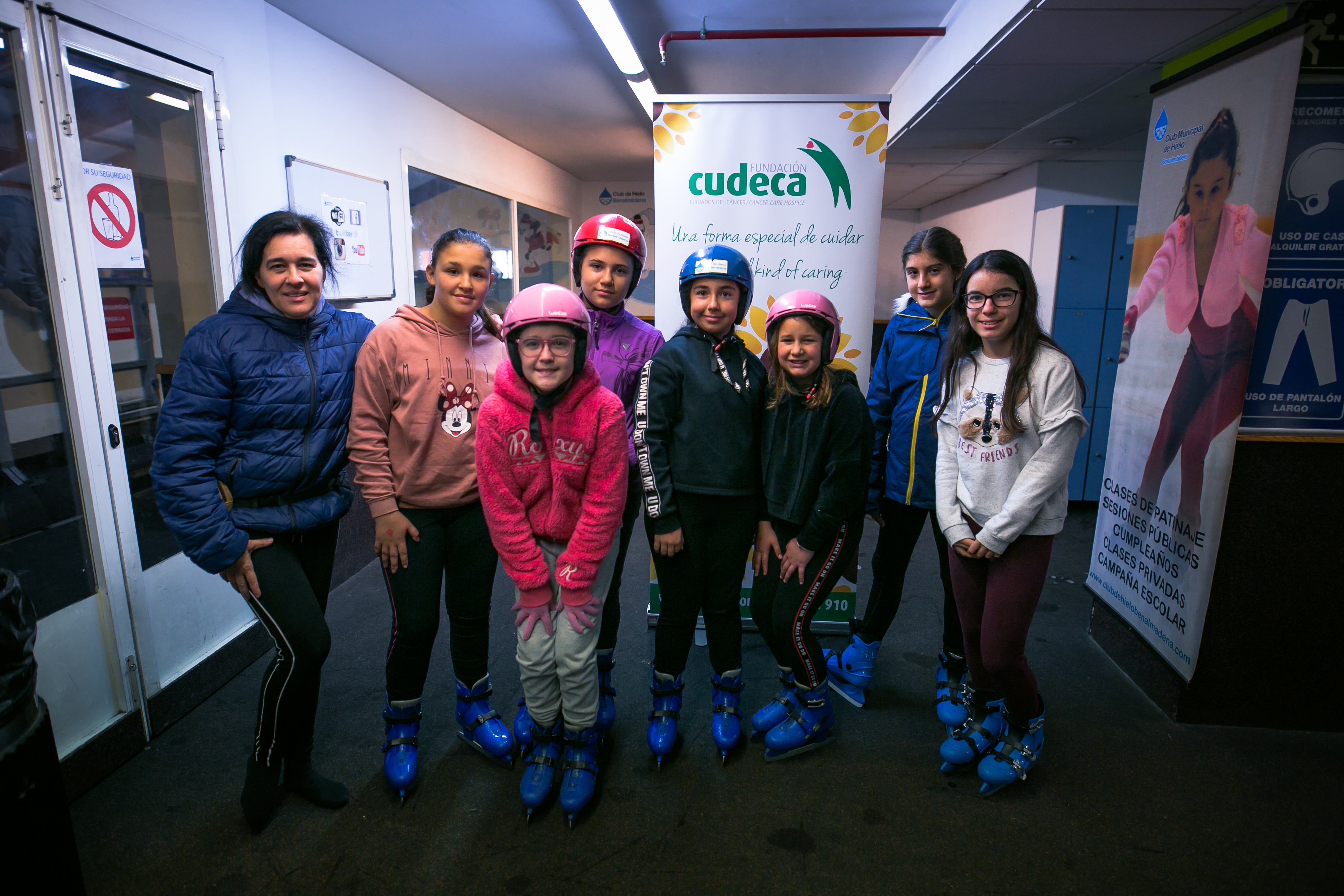 Ice Skating in aid of Cudeca 2019