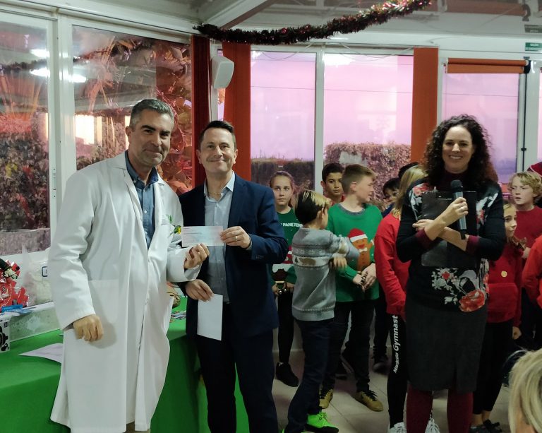Light a Light 2019 Sunny View School donation CUDECA