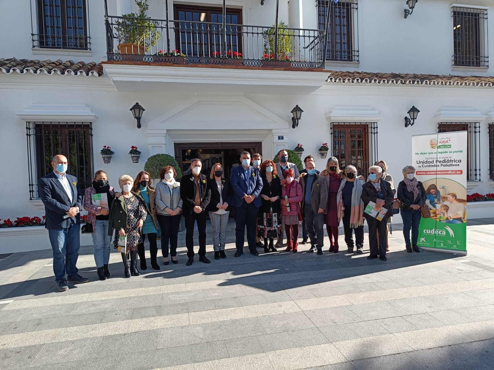 Presentation of “Joan Hunt, one in a million” Campaign in Mijas
