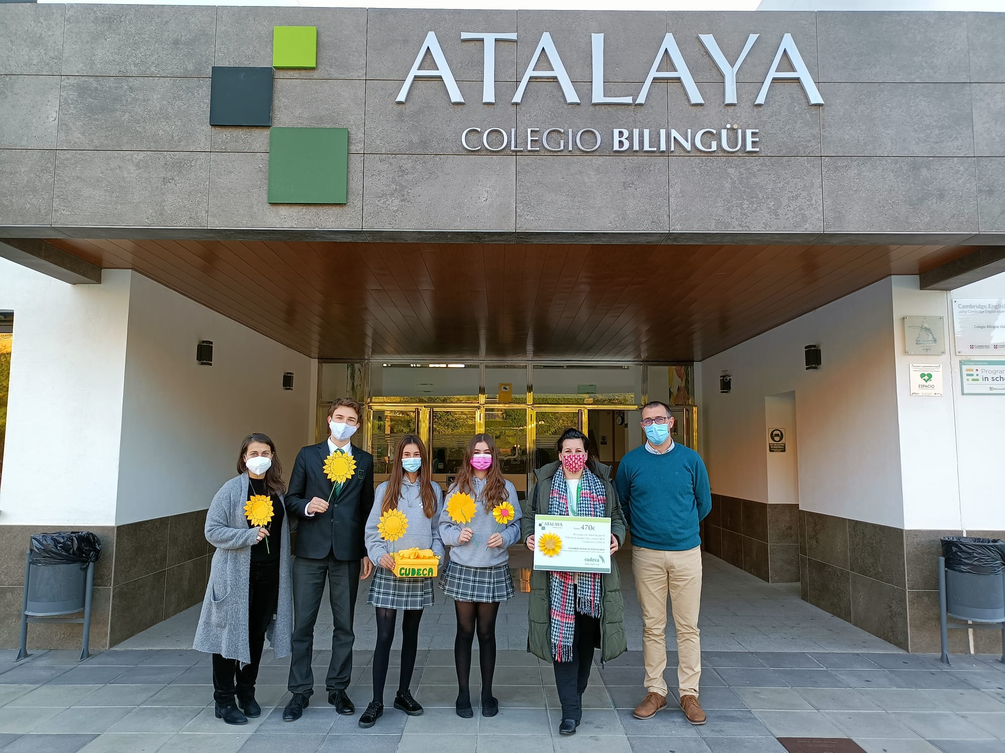 Atalaya International School donate more than 400€ to Cudeca!