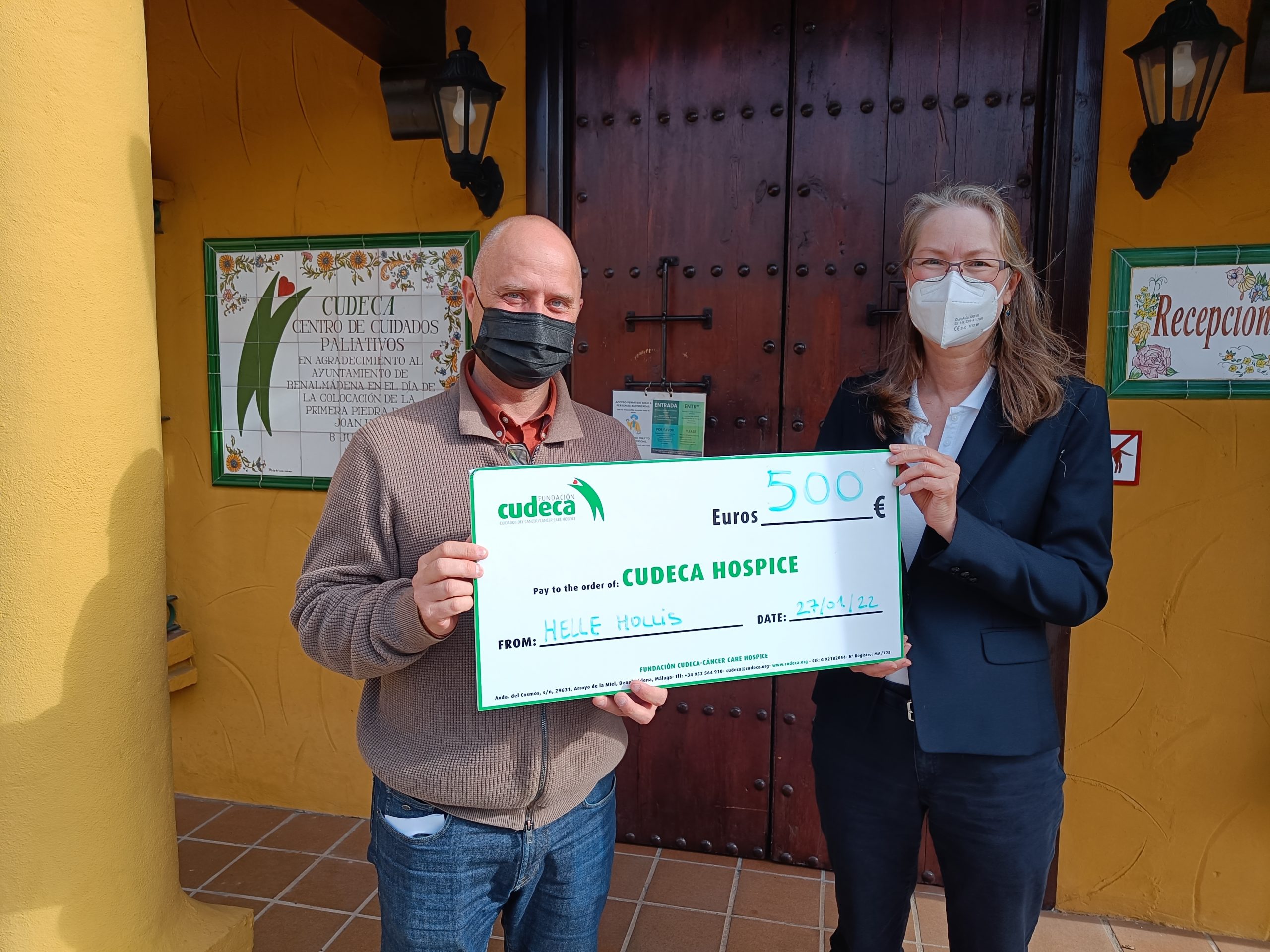 Helle Hollis raises €500 with its charity car hire
