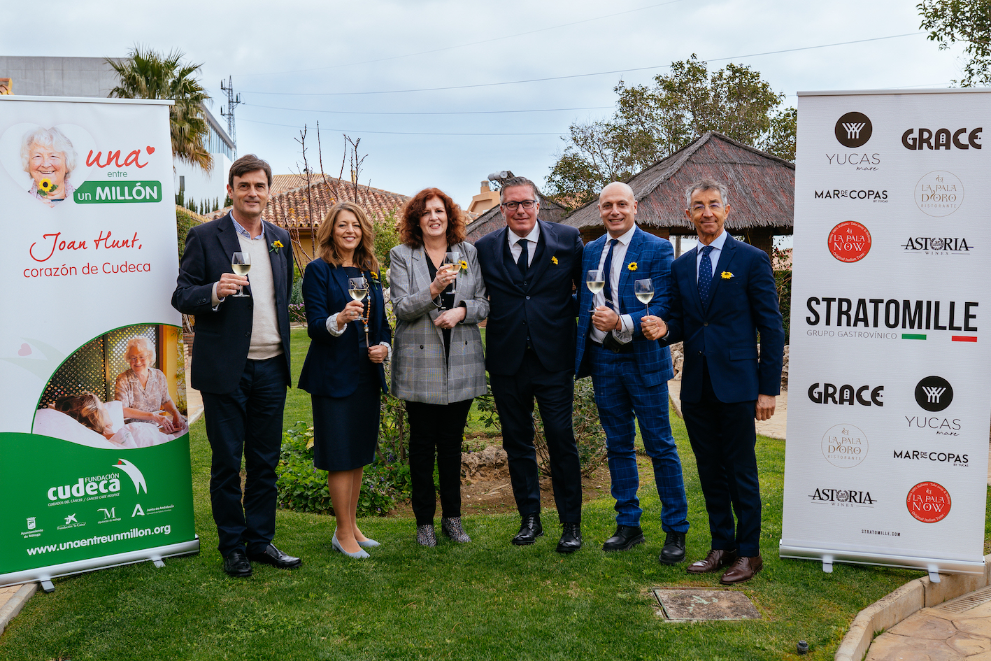 The Stratomille Group and the Cudeca Foundation sign a major partnership agreement