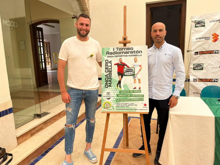 Dani Cintrano y Javier Añón, capitanes históricos de la UD San Pedro y Marbella FC