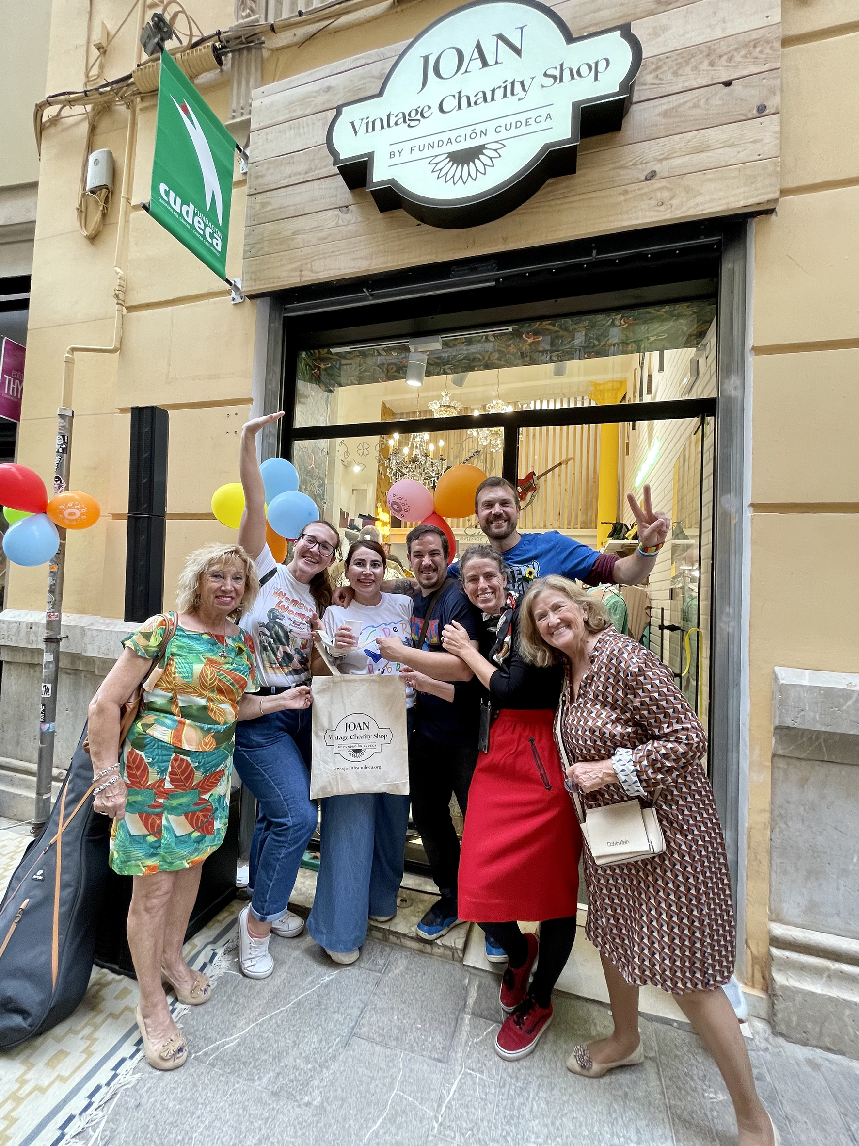 CUDECA opens Andalusia’s first Vintage Charity Shop
