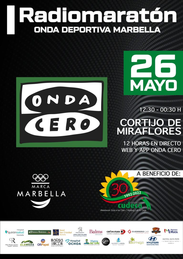 Radiomaratón Onda Cero poster