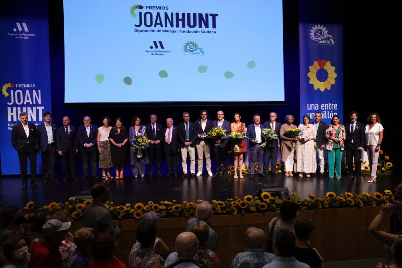 I Premios Joan Hunt de la Diputación de Málaga y CUDECA
