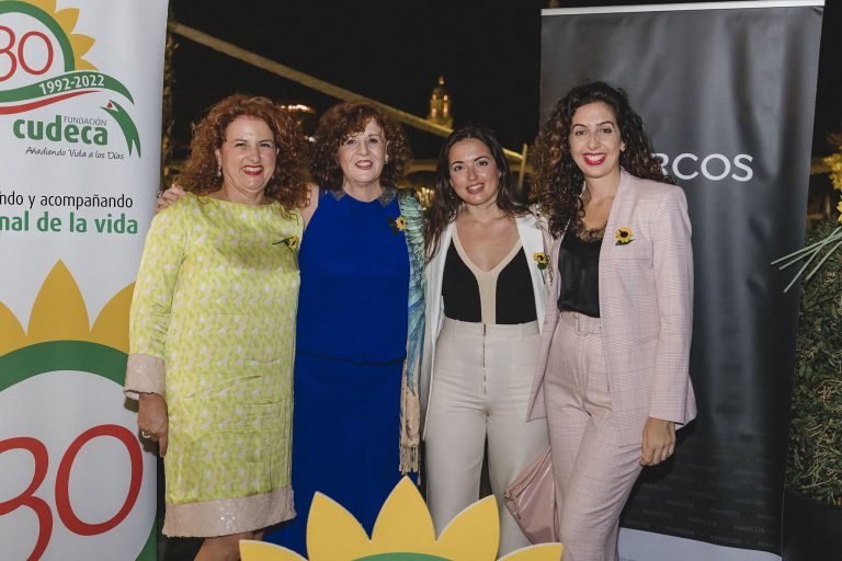 CENA 30º Aniversario CUDECA Alba Cano y familia