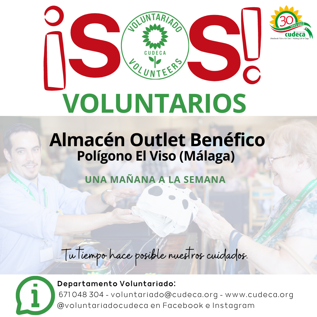 ¡SOS, Voluntarios!