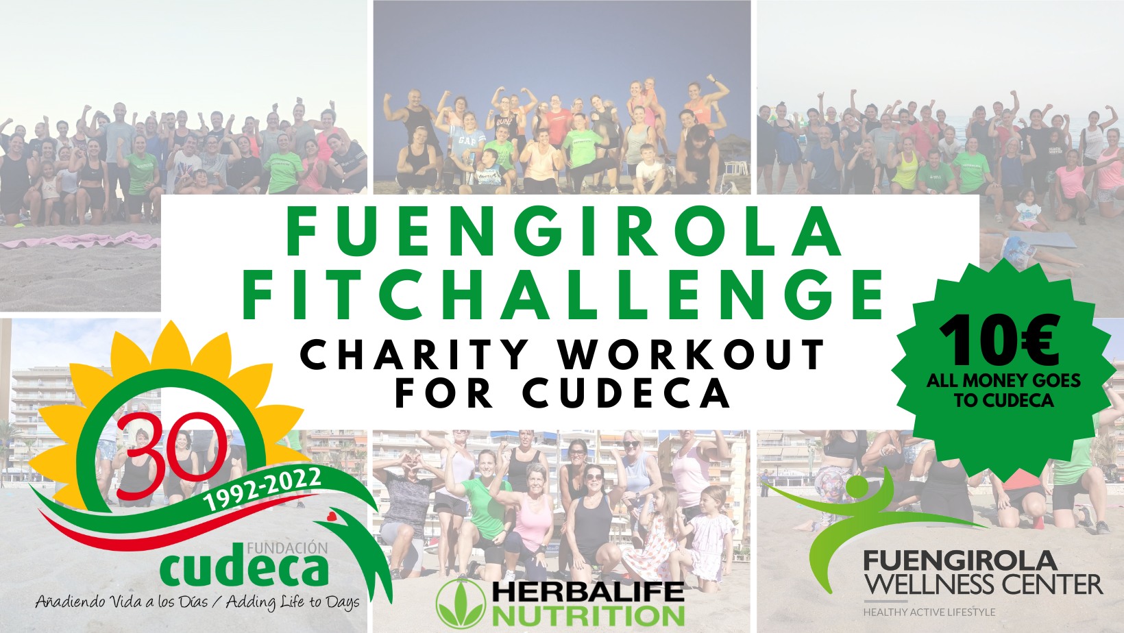 Fit Challenge for Cudeca in Fuengirola!