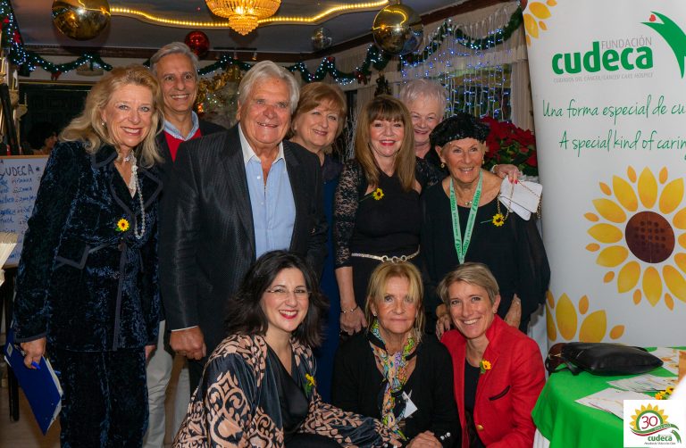 Sandro Morelli with Cudeca Volunteers