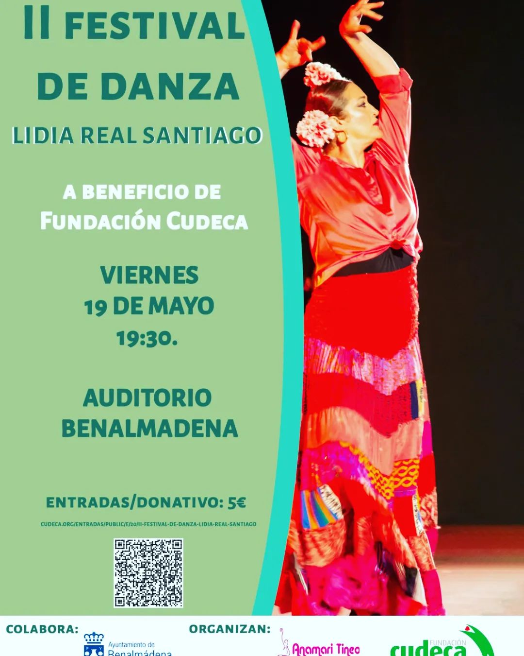 II Festival de danza Lidia Real Santiago a beneficio de Cudeca