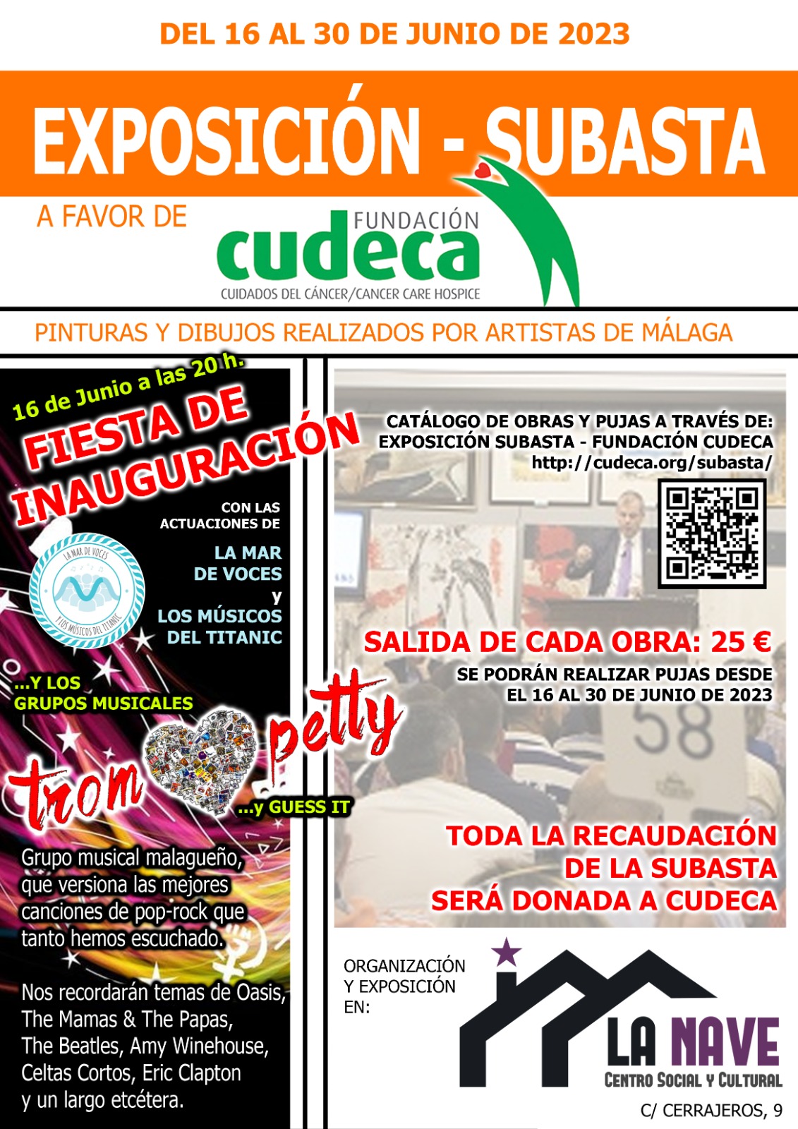 Expo Auction La Nave in aid of Cudeca