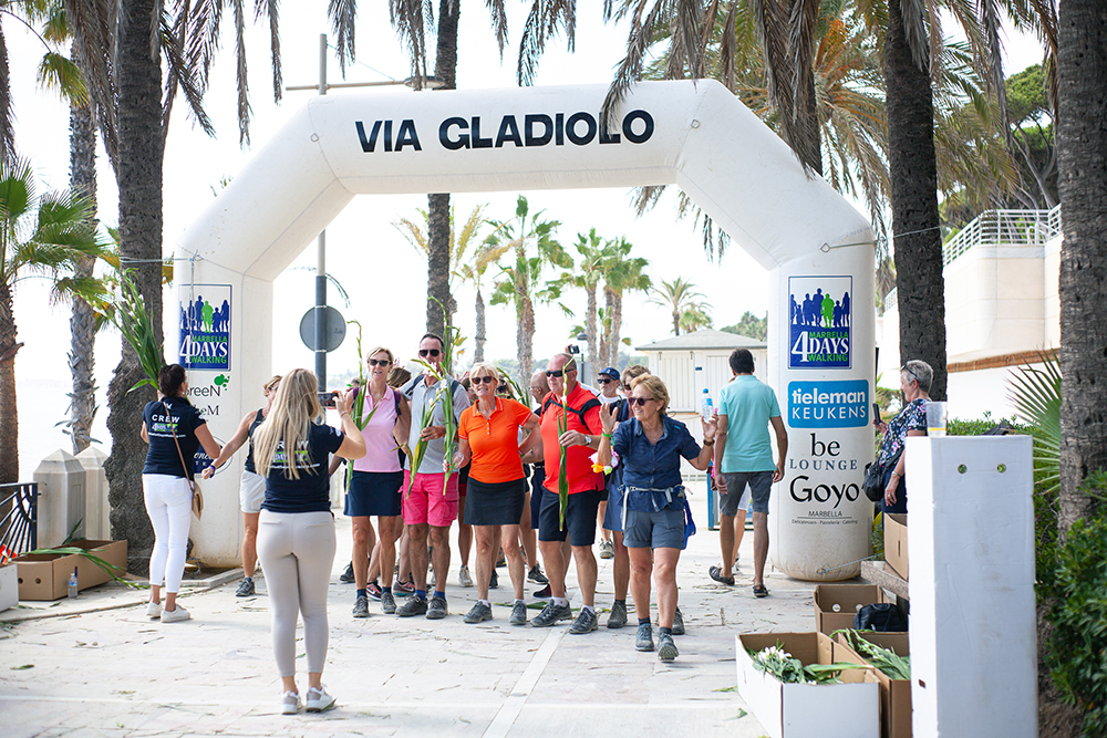 The XII edition of Marbella 4 Days Walking presents the Green Charity Walk In aid of Cudeca