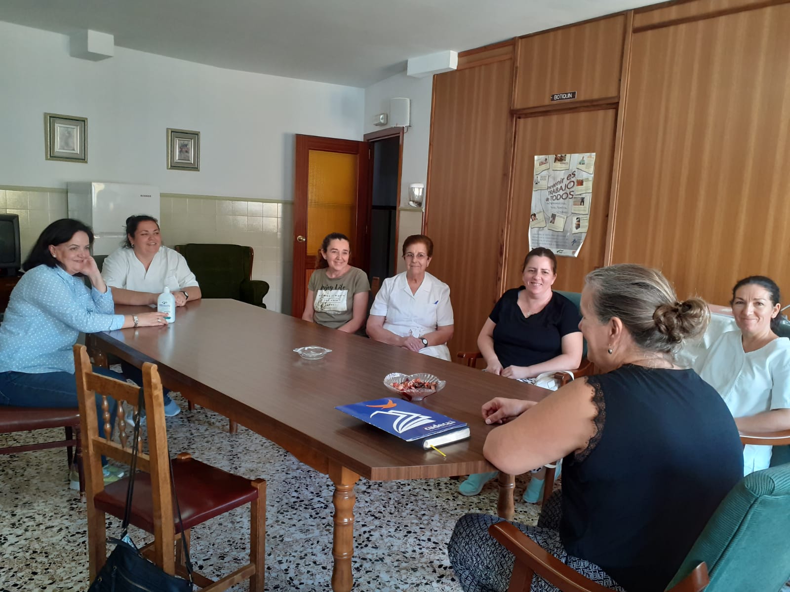 Cudeca is training more than eighty professionals from seven homes for the elderly