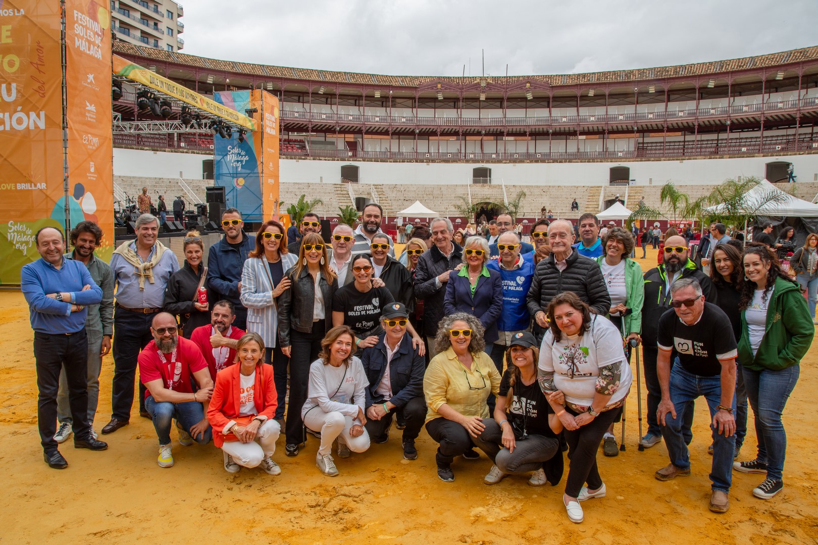 El Festival Solidario Soles de Málaga fue un éxito a pesar de la lluvia