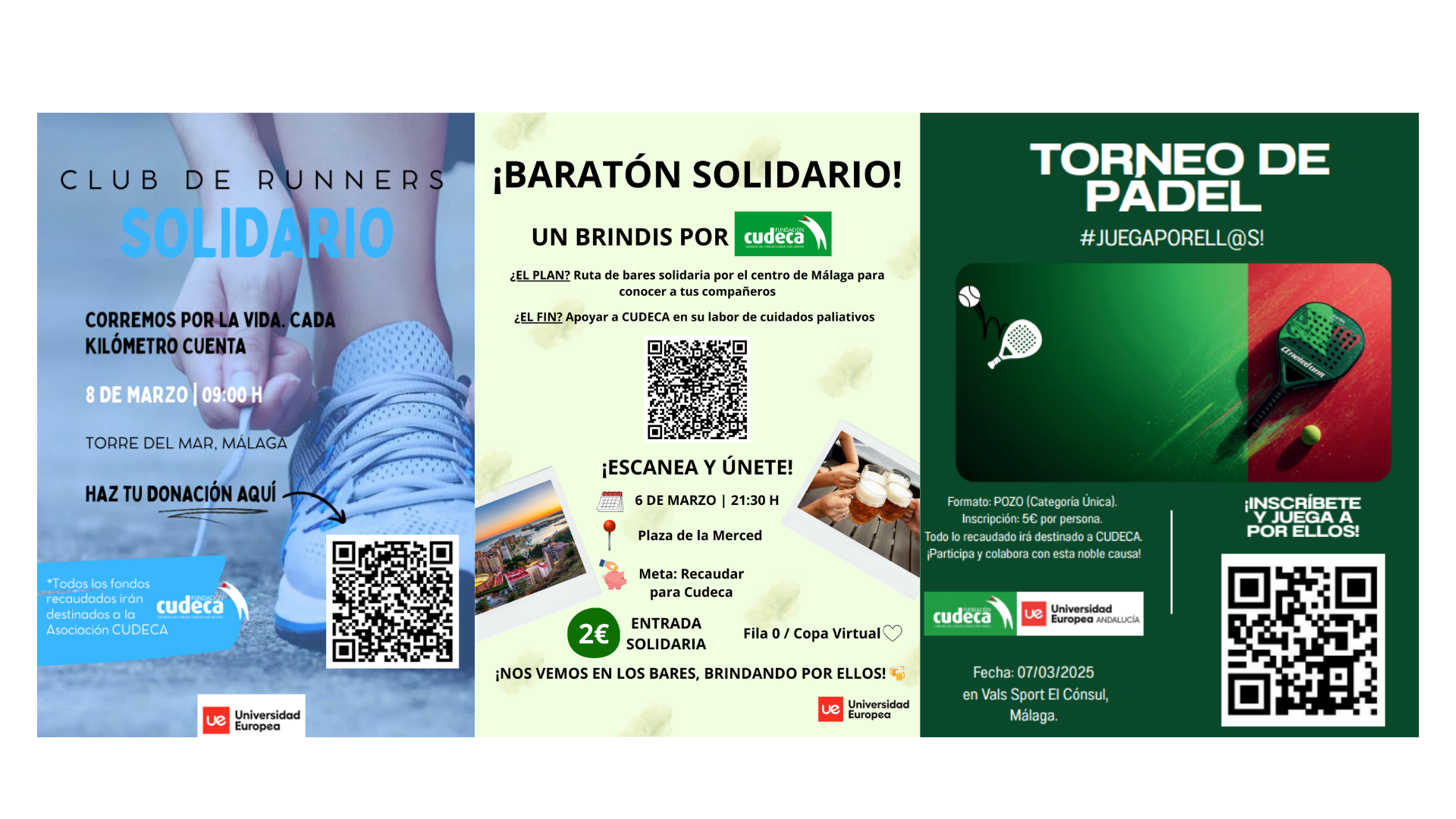 Los alumnos del Máster en Business Analytics impulsan tres iniciativas digitales solidarias en favor de Cudeca