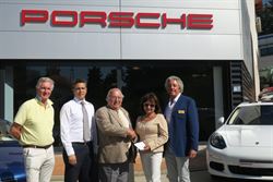 Great success at the fundraising charity car run in Marbella