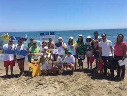 Campaña de concienciación para la protección solar. Agrupación Unidos contra el cáncer