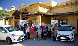 The Goldies fund 2 new cars for Cudeca Home Care Teams