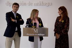 Presentación del concierto de Navidad de María Lozano a beneficio de Cudeca