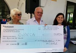 Club Charity and Pleasure continue to support Cudeca Hospice