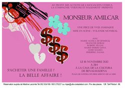 Gran acogida de la obra de teatro francesa "Monsieur Amilcar" a beneficio de Cudeca