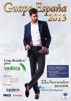 Guapo de España 2013 solidario con Cudeca