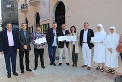 Amares realiza un donativo a cuatro entidades malagueñas con lo recaudado en el Festival de Cine de Málaga