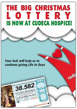 The Big Christmas Lottery is now at Cudeca Hospice!