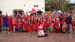 Red Dress Run in aid of Cudeca