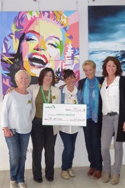 Successful Charity Evening at The Art Club