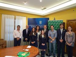 La Red de Embajadores del Colegio Internacional Torrequebrada con Antonio Banderas por Cudeca