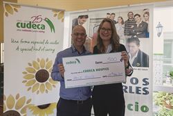 Helle Hollis Car Rental supports Cudeca Hospice