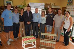 Limasa restores furniture for Cudeca to sell in its charity shops