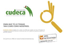 Cudeca ha conseguido el Sello ONG Acreditada de la Fundación Lealtad