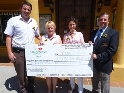 The Miraflores Club support to Cudeca Hospice
