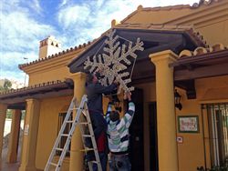 Visit from sailors and officers from of the USS Bulkeley