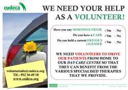 Cudeca Hospice needs volunteers for transporting patients