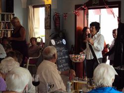 Cudeca holds raffle at the American Club Estepona Anniversary Party