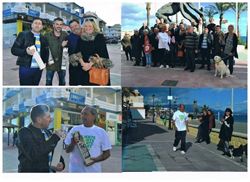 Caminata solidaria de Rod Andrews