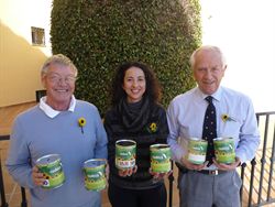 The army of collection tins moves ever forward!