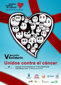 V Mercadillo Solidario de Málaga "Unidos Contra el Cáncer"