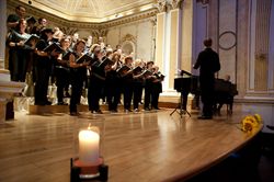 Cudeca represents Spain, together with the San Felipe Neri of Málaga Choir in the worldwide Voices for Hospices Event