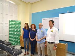 Presentación de Cudeca en Torre del Mar